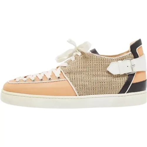 Pre-owned Leather sneakers , male, Sizes: 11 UK - Christian Louboutin Pre-owned - Modalova