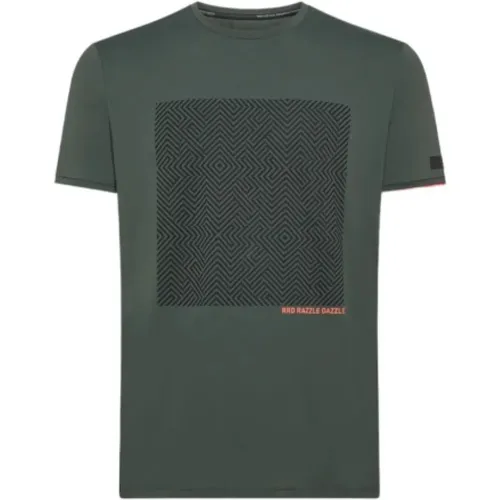 Camouflage T-Shirt , Herren, Größe: 3XL - RRD - Modalova