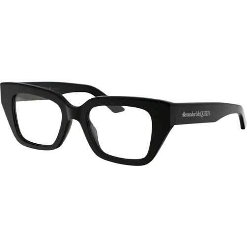 Stylish Optical Glasses Am0453O , female, Sizes: 49 MM - alexander mcqueen - Modalova