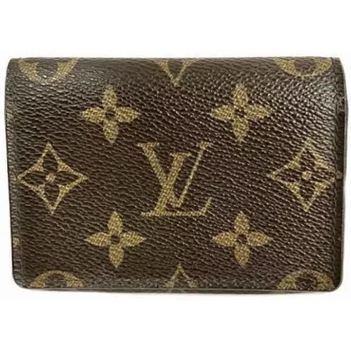 Pre-owned Canvas wallets , female, Sizes: ONE SIZE - Louis Vuitton Vintage - Modalova