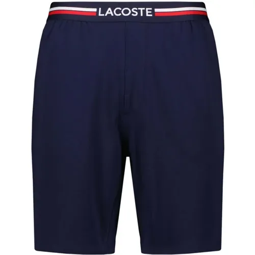 Pyjama Shorts - Les Bleus , Herren, Größe: L - Lacoste - Modalova