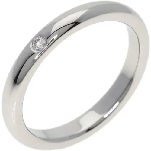 Pre-owned Platinum rings , female, Sizes: ONE SIZE - Tiffany & Co. Pre-owned - Modalova