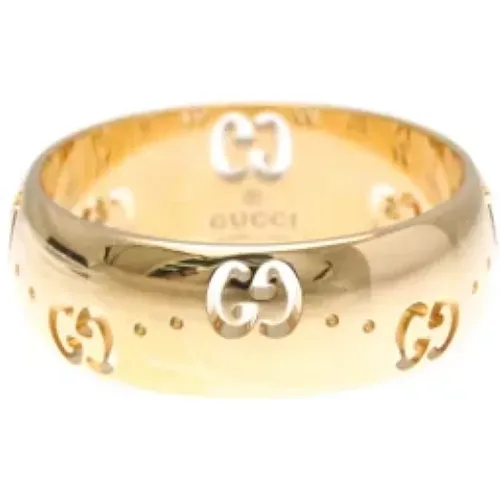 Pre-owned Rose Gold rings , female, Sizes: ONE SIZE - Gucci Vintage - Modalova