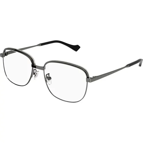 Ruthenium Eyewear Frames Gg1102O Sunglasses , unisex, Sizes: 55 MM - Gucci - Modalova