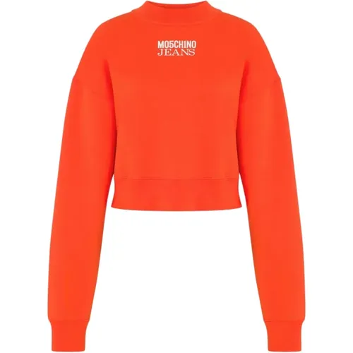 Stylish Sweatshirt , female, Sizes: S, M, XS - Moschino - Modalova