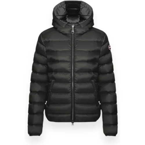 Short Down Jacket With Attached Hood , female, Sizes: S, XS, M, XL, 2XL, 2XS, L - Colmar - Modalova