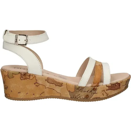 Wedge Sandals , female, Sizes: 3 UK - Alviero Martini 1a Classe - Modalova