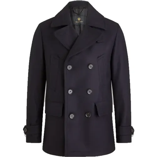 Milford Peacoat Wolle Kaschmir Mischung - Belstaff - Modalova