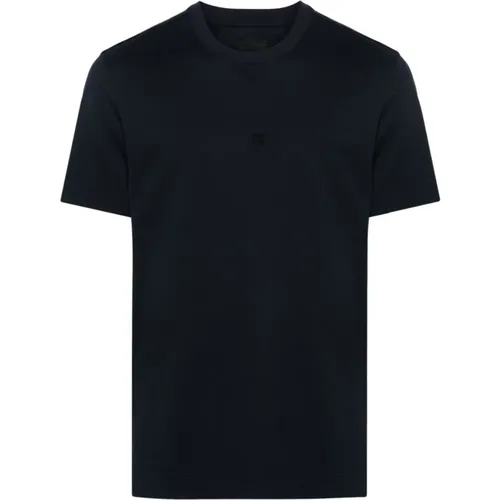 Besticktes Slim Fit T-Shirt , Herren, Größe: XL - Givenchy - Modalova