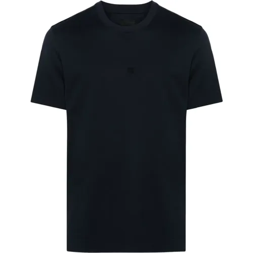 Besticktes Slim Fit T-Shirt , Herren, Größe: XS - Givenchy - Modalova