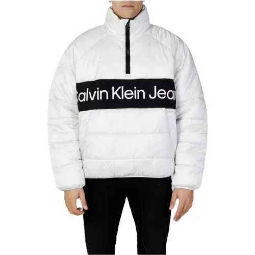 Down Jackets , male, Sizes: L, M - Calvin Klein Jeans - Modalova