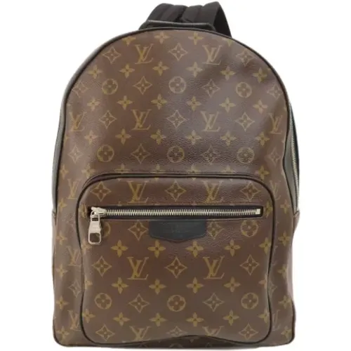 Pre-owned Canvas backpacks , male, Sizes: ONE SIZE - Louis Vuitton Vintage - Modalova