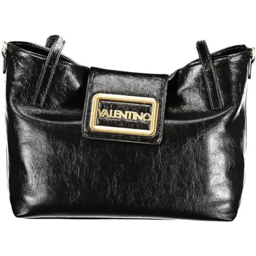 Schwarze Polyethylen-Handtasche - Valentino by Mario Valentino - Modalova