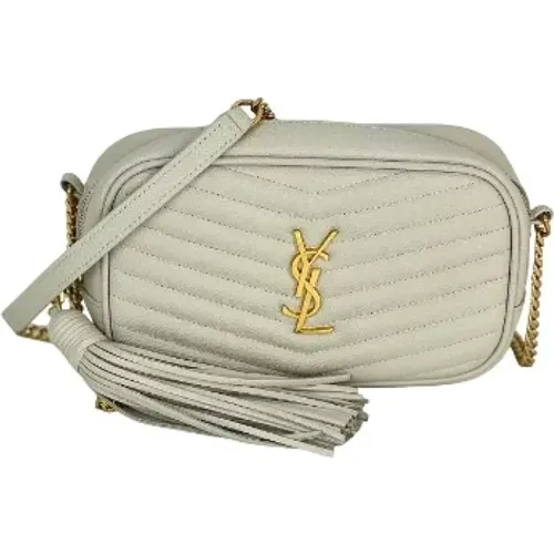 Pre-owned Leather shoulder-bags , female, Sizes: ONE SIZE - Yves Saint Laurent Vintage - Modalova