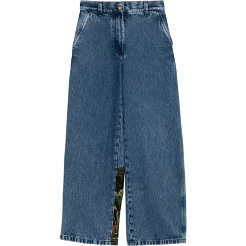 Boyfriend Jeans , Damen, Größe: W28 - Palm Angels - Modalova