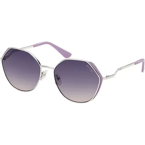 Stilvolle Sonnenbrille mit Verlaufslinse , Damen, Größe: 58 MM - Guess - Modalova