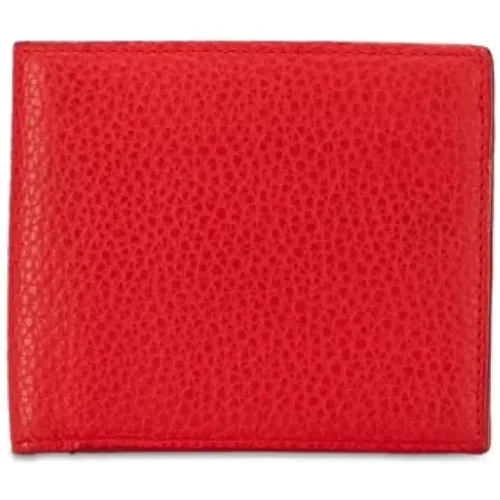 Pre-owned Leather wallets , female, Sizes: ONE SIZE - Bottega Veneta Vintage - Modalova