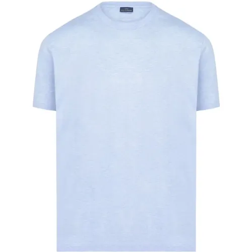 Paul Shark Cotton Jersey T Shirt Size: M, colour: Navy , male, Sizes: M, L, XL, 3XL, 2XL - PAUL & SHARK - Modalova