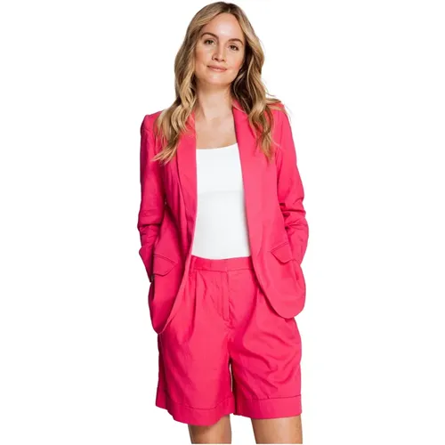 Blazer Zhhelen Rosa , Damen, Größe: L - Zhrill - Modalova