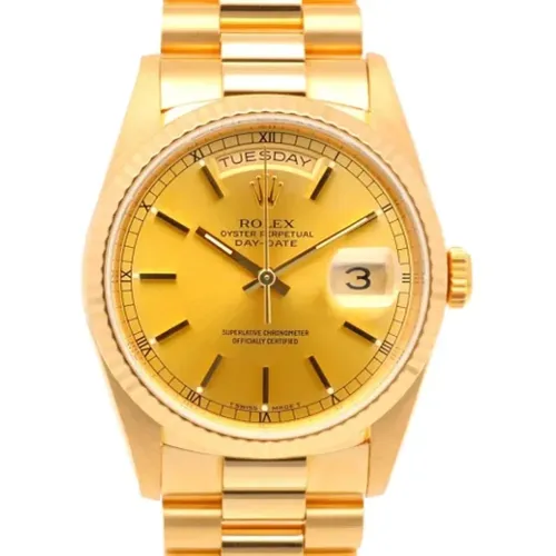 Pre-owned Gold watches - Rolex Vintage - Modalova