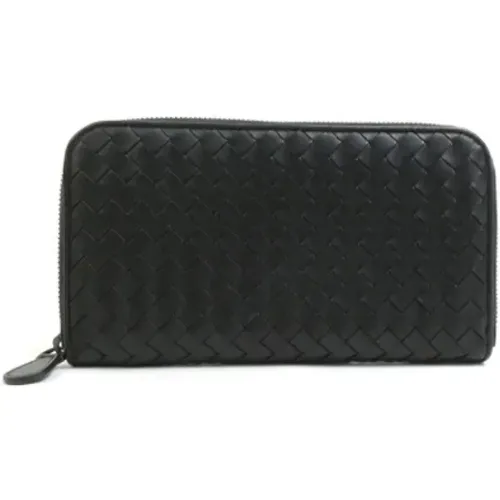 Pre-owned Leather wallets , female, Sizes: ONE SIZE - Bottega Veneta Vintage - Modalova