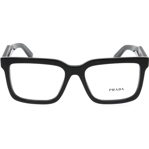 Slim and Stylish Men`s Eyeglasses , male, Sizes: ONE SIZE - Prada - Modalova