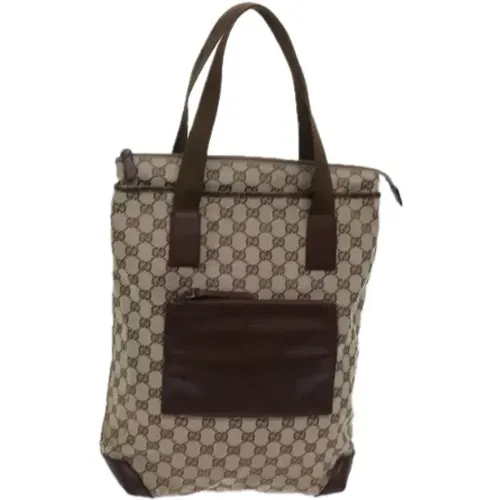 Pre-owned Canvas totes , female, Sizes: ONE SIZE - Gucci Vintage - Modalova