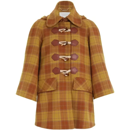 Simple Buttoned Coat , female, Sizes: XS - Zimmermann - Modalova