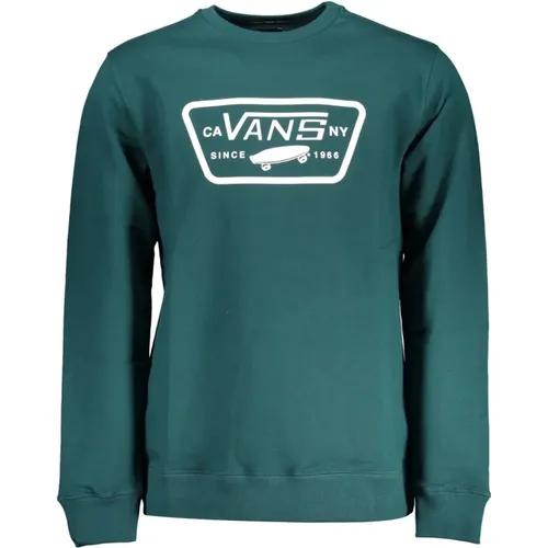 Cotton Sweater with Logo Print , female, Sizes: M, XS, S - Vans - Modalova