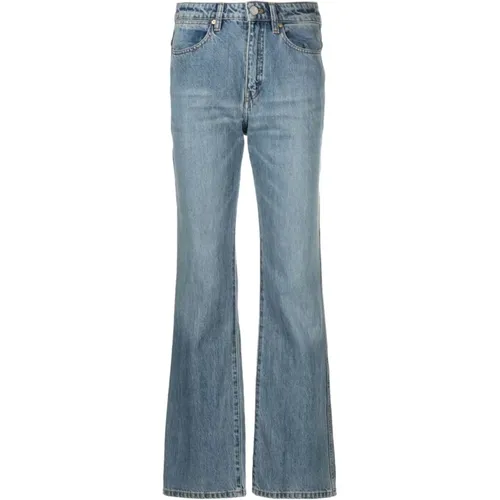 Blaue Gerades Jeans Lässiger Stil , Damen, Größe: W27 - joseph - Modalova