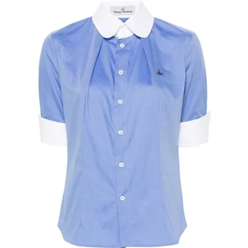 Toulouse Shirt with White Details , female, Sizes: XS - Vivienne Westwood - Modalova