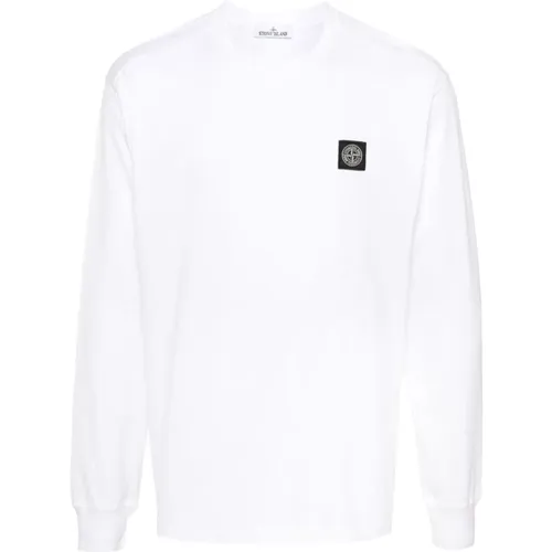 Casual Long Sleeve T-Shirt , male, Sizes: L - Stone Island - Modalova