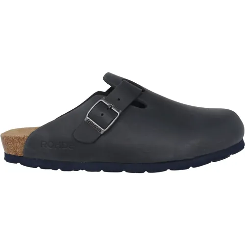 Blaue Herren Clog Sandalen Kollektion - Rohde - Modalova