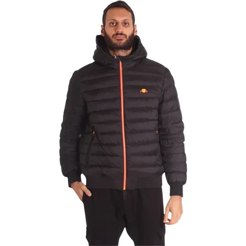 Gepolsterte Leichte Schwarze Jacke , Herren, Größe: 2XL - Ellesse - Modalova