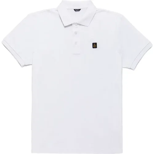 Basic Embroidered Logo Polo Shirt , male, Sizes: XL - RefrigiWear - Modalova