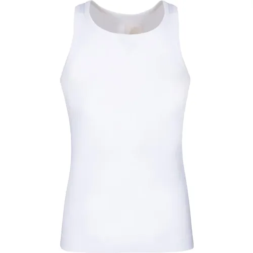 Weißer Pullover Rundhalsausschnitt Ärmellos Extra Slim - Givenchy - Modalova