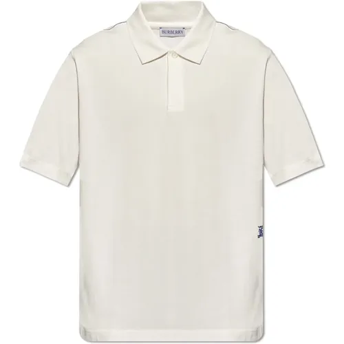 Logo-embroidered polo shirt , male, Sizes: XS, S, 3XL, 2XL, L, XL - Burberry - Modalova
