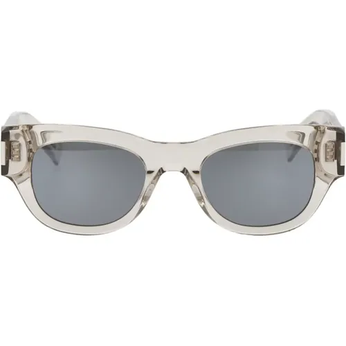 Chic Sunglasses for Fashion-Forward Females , female, Sizes: 49 MM - Saint Laurent - Modalova