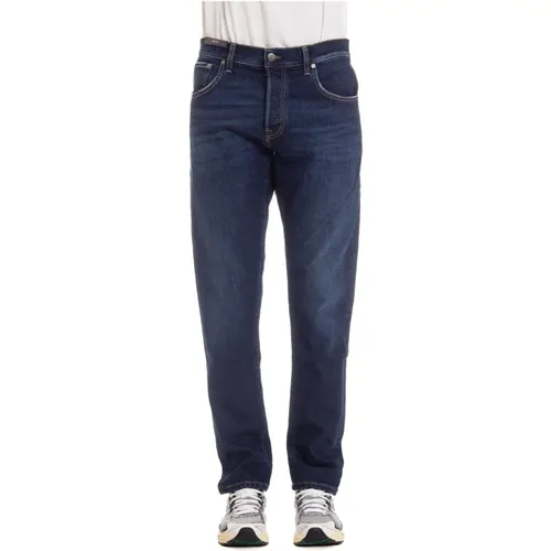 Kaschmir Regular Fit Denim Jeans , Herren, Größe: W32 - PT Torino - Modalova