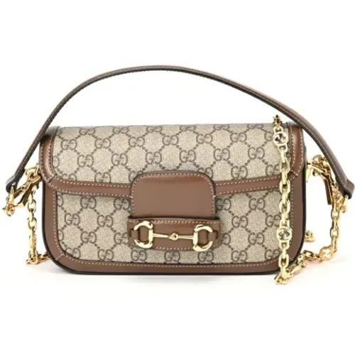 Pre-owned Canvas gucci-bags , female, Sizes: ONE SIZE - Gucci Vintage - Modalova