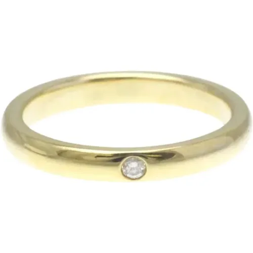 Pre-owned Gold rings , female, Sizes: ONE SIZE - Tiffany & Co. Pre-owned - Modalova