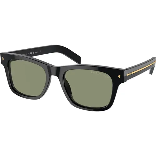 Light Green Sunglasses , male, Sizes: 51 MM - Prada - Modalova