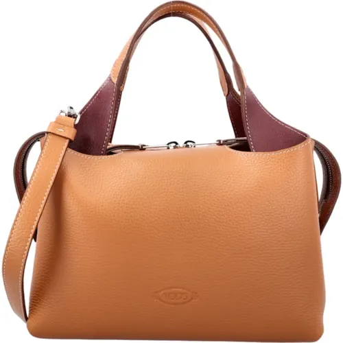 Leather Handbags , female, Sizes: ONE SIZE - TOD'S - Modalova