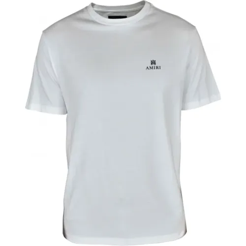 Weißes Baumwoll-Logo T-Shirt , Herren, Größe: XL - Amiri - Modalova