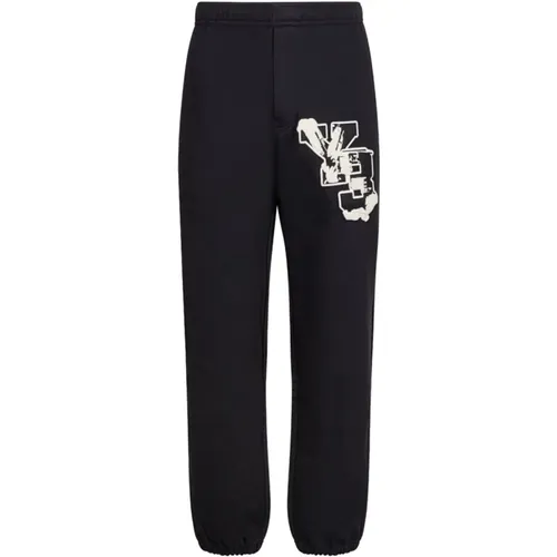 Graphic Pants Elastic Waistband , female, Sizes: S - Y-3 - Modalova