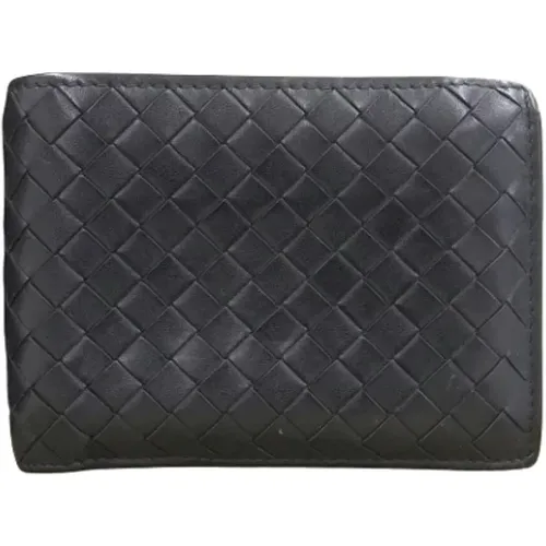 Pre-owned Leather wallets , male, Sizes: ONE SIZE - Bottega Veneta Vintage - Modalova