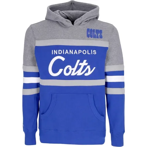 Indianapolis Colts NFL Hoodie , male, Sizes: M, S - Mitchell & Ness - Modalova