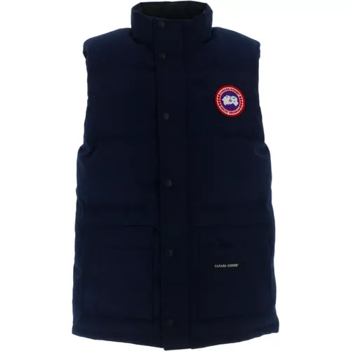 Blaue Winterjacken Canada Goose - Canada Goose - Modalova