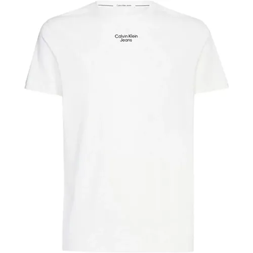 Herren T-Shirt in Weiß - Calvin Klein Jeans - Modalova