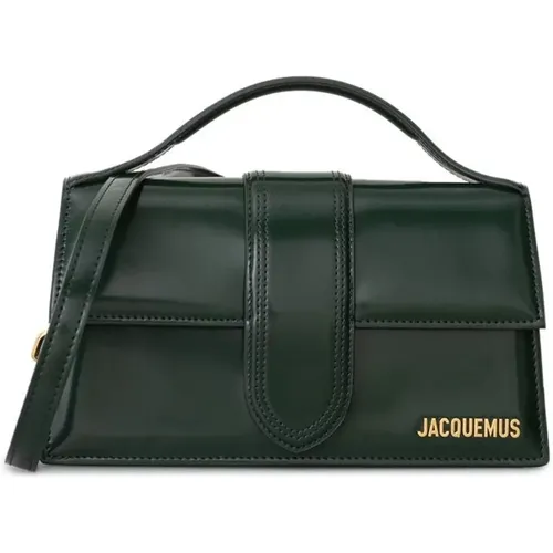 Grüne Leder-Schultertasche - Jacquemus - Modalova